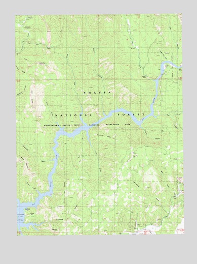 Devils Rock, CA USGS Topographic Map