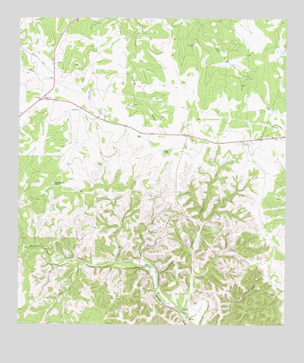 Devils Sinkhole, TX USGS Topographic Map