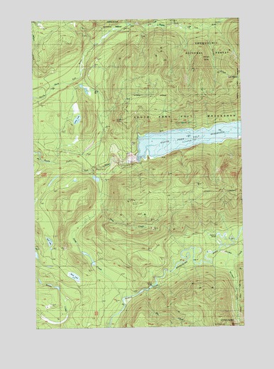 Devils Slide, WA USGS Topographic Map