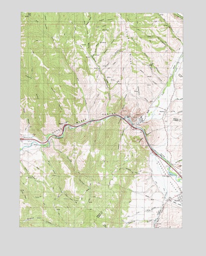 Devils Slide, UT USGS Topographic Map