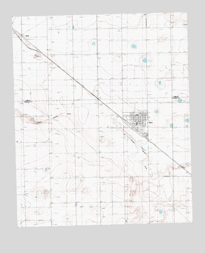 Anton, TX USGS Topographic Map