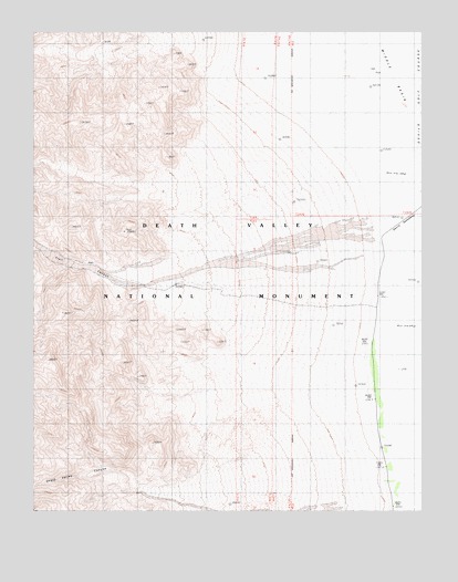 Devils Speedway, CA USGS Topographic Map