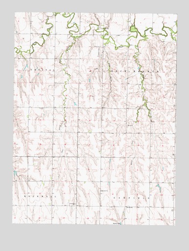 Devizes, KS USGS Topographic Map