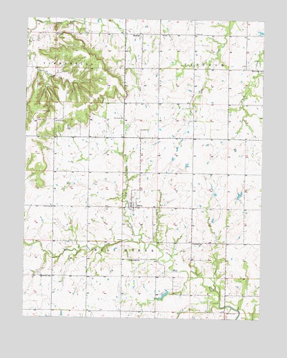 Devon, KS USGS Topographic Map