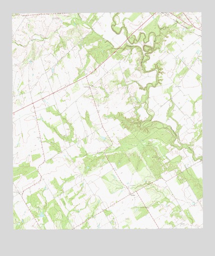 Dewees, TX USGS Topographic Map