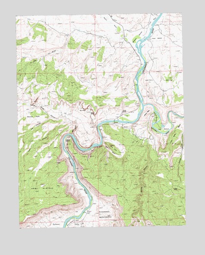Dewey, UT USGS Topographic Map