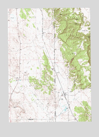 Dewey, SD USGS Topographic Map