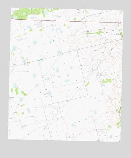 Dewey Lake SE, TX USGS Topographic Map