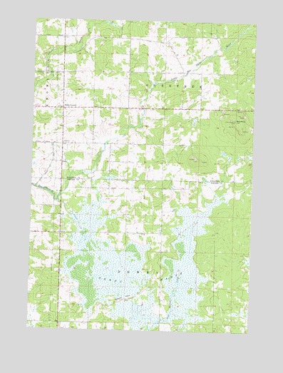 Dewey Marsh, WI USGS Topographic Map