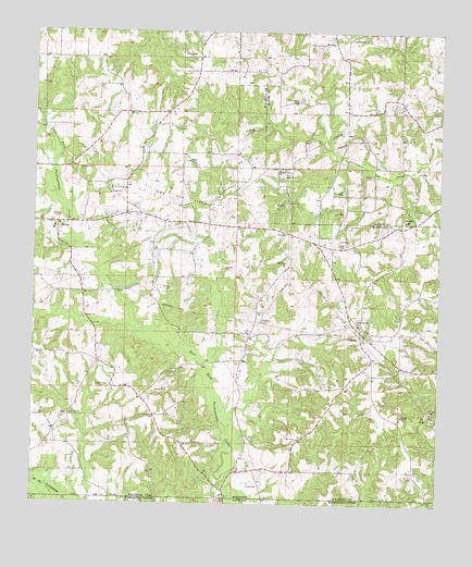 Dexter, MS USGS Topographic Map