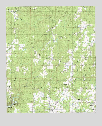 Dexter, AL USGS Topographic Map