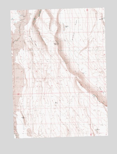 Diablo Peak, OR USGS Topographic Map