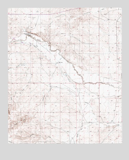 Diamond A Ranch, NM USGS Topographic Map