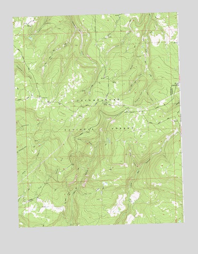 Antone Spring, CO USGS Topographic Map