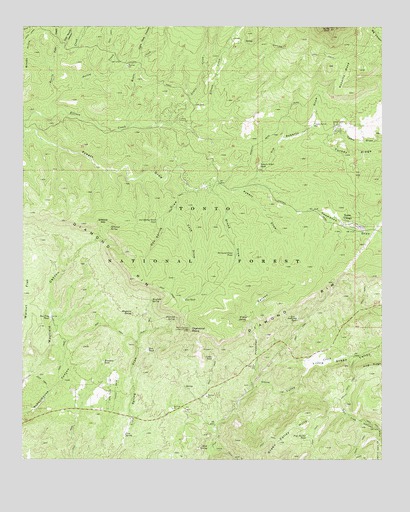 Diamond Point, AZ USGS Topographic Map