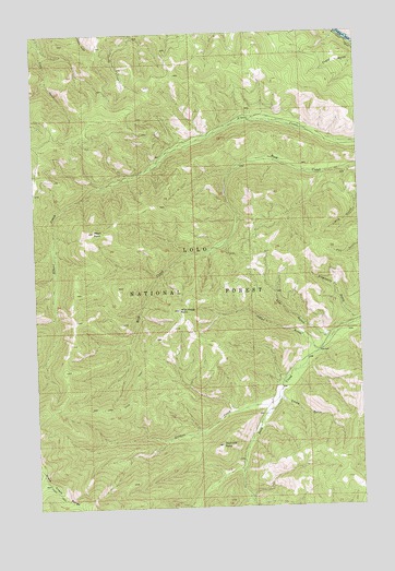 Diamond Point, MT USGS Topographic Map