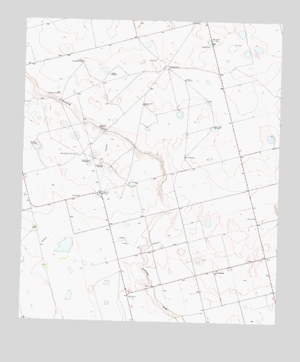 Dickenson Ranch, TX USGS Topographic Map