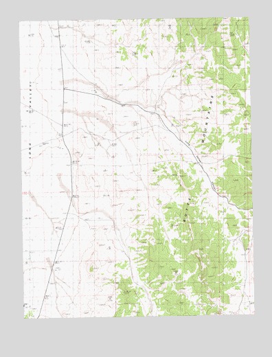 Dickenson Well, NV USGS Topographic Map