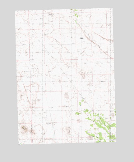Dickerson Flat, OR USGS Topographic Map