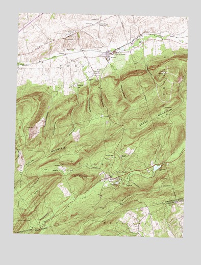Dickinson, PA USGS Topographic Map
