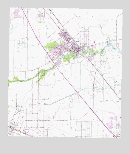 Dickinson, TX USGS Topographic Map