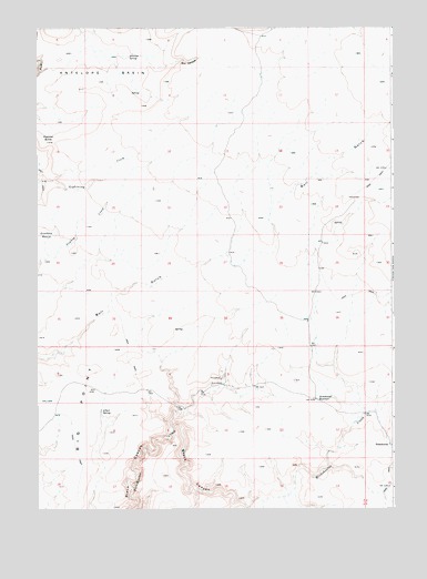 Dickshooter Reservoir, ID USGS Topographic Map