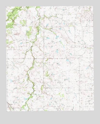 Dickworsham, TX USGS Topographic Map