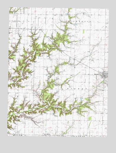 Dieterich, IL USGS Topographic Map