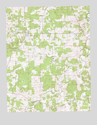 Anutt, MO USGS Topographic Map