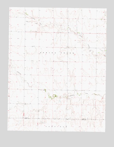 Dighton SE, KS USGS Topographic Map