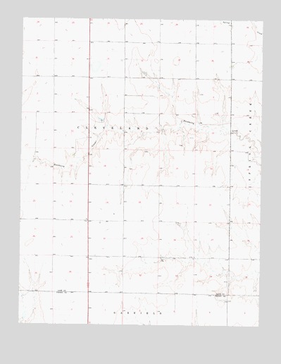 Dighton SW, KS USGS Topographic Map