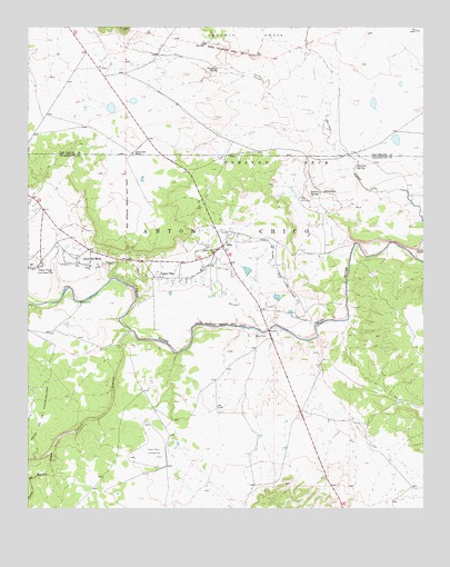 Dilia, NM USGS Topographic Map