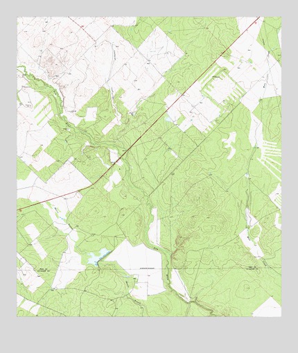 Dilley NE, TX USGS Topographic Map