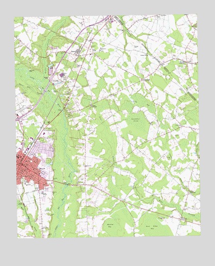 Dillon East, SC USGS Topographic Map
