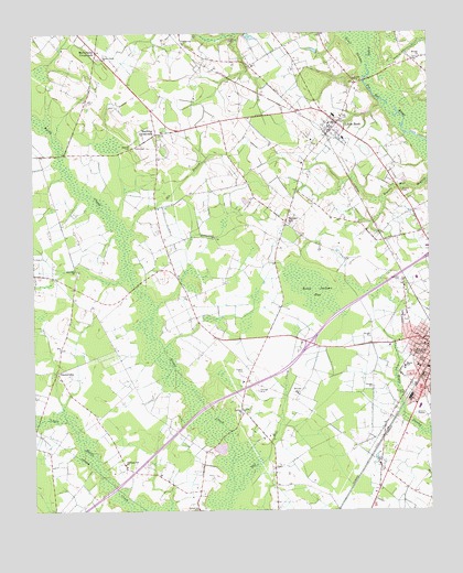 Dillon West, SC USGS Topographic Map