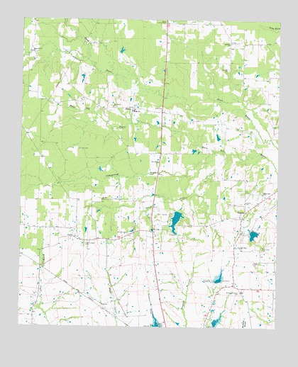 Dimple, TX USGS Topographic Map