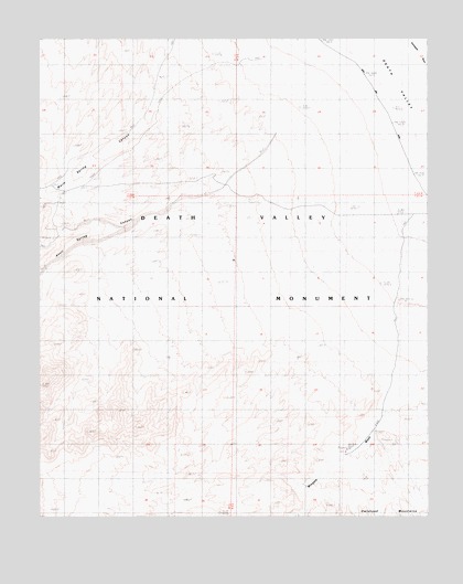 Anvil Spring Canyon East, CA USGS Topographic Map