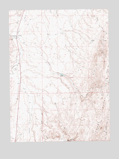 Dinner Station, NV USGS Topographic Map