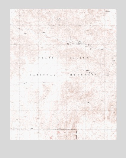Anvil Spring Canyon West, CA USGS Topographic Map