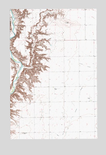 Discovery Butte, MT USGS Topographic Map