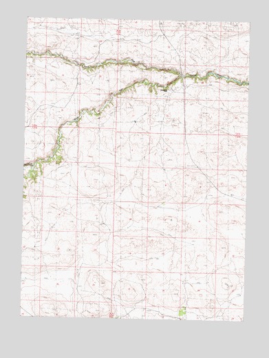 Dismal River Ranch, NE USGS Topographic Map