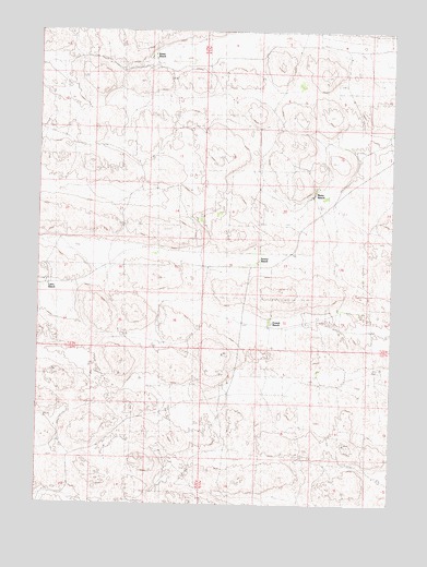 Dismal River Ranch NW, NE USGS Topographic Map