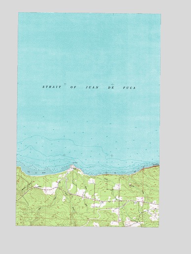 Disque, WA USGS Topographic Map