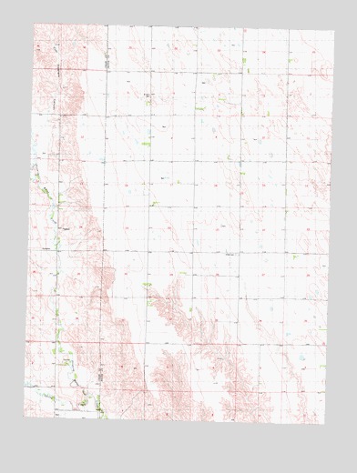 Dittons Creek SE, NE USGS Topographic Map
