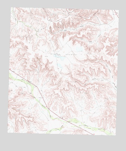 Divide Country, TX USGS Topographic Map