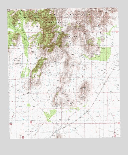 Apache, AZ USGS Topographic Map