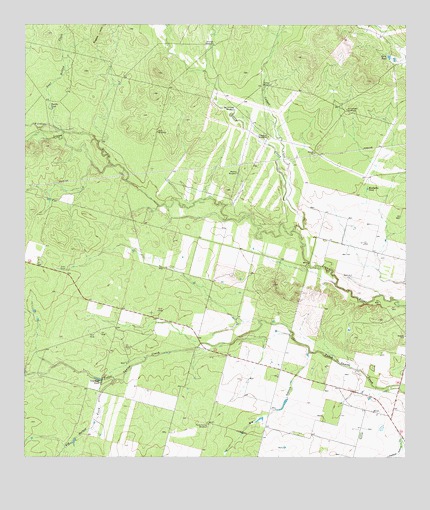 Divot, TX USGS Topographic Map