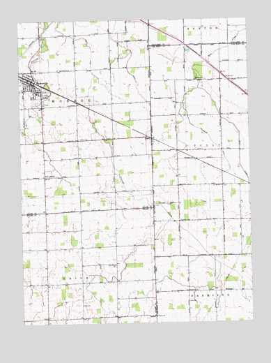 Dixon, IN USGS Topographic Map