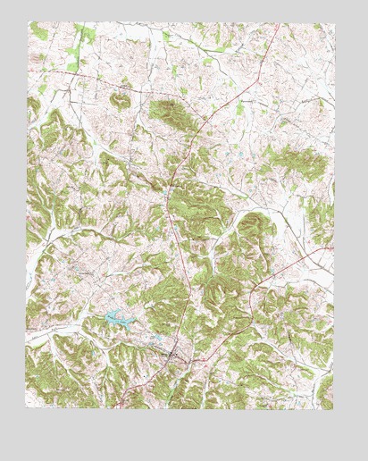 Dixon, KY USGS Topographic Map