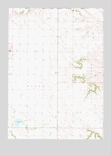 Dixon, SD USGS Topographic Map